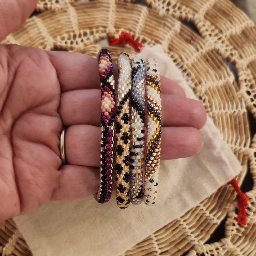 Elegant Beaded Bracelet Set 4